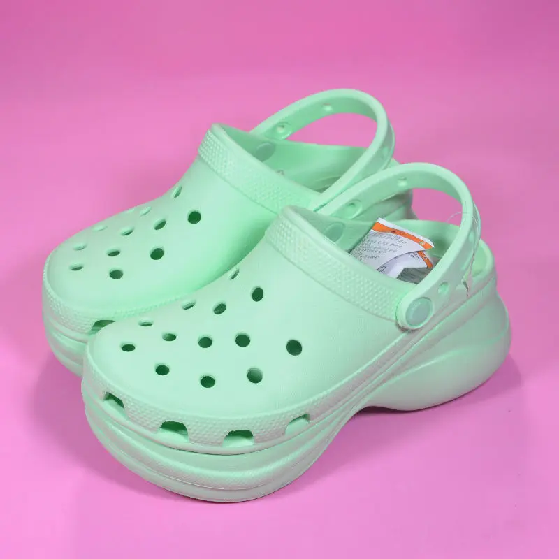 Summer Women Platform Sandal Mule Garden Shoe Outdoor Clogs Height Increasing Slippers Designer Slides Beach Non-slip Flip Flop
Summer Women Platform Sandal Mule Garden Shoe Outdoor Clogs Height Increasing Slippers Designer Slides Beach Non-slip Flip Flop