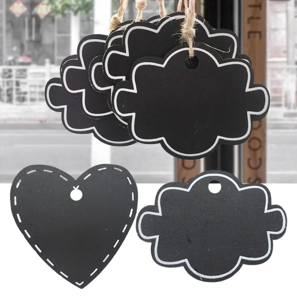 Mini Chalkboards Single Sided Smooth Writing Black with Rope Hanging Hole Leave Massage Heart Shape Mini Blackboards for Store
Mini Chalkboards Single Sided Smooth Writing Black with Rope Hanging Hole Leave Massage Heart Shape Mini Blackboards for Store
