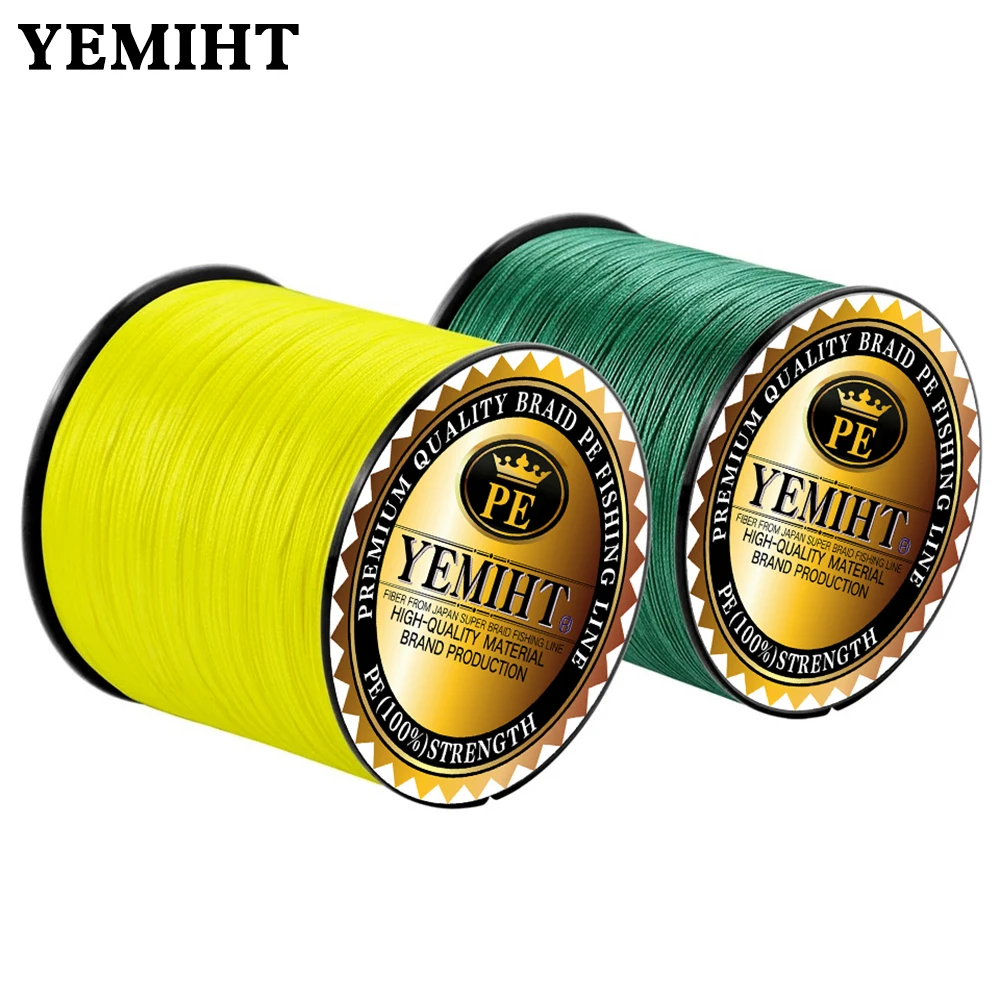 Плетеная леска YEMIHT, 8 нитей, 1000 м, 500 м, 300 м, 100 м, леска для морской рыбалки, 100% ПЭ, японская многонитевая леска
Плетеная леска YEMIHT, 8 нитей, 1000 м, 500 м, 300 м, 100 м, леска для морской рыбалки, 100% ПЭ, японская многонитевая леска
