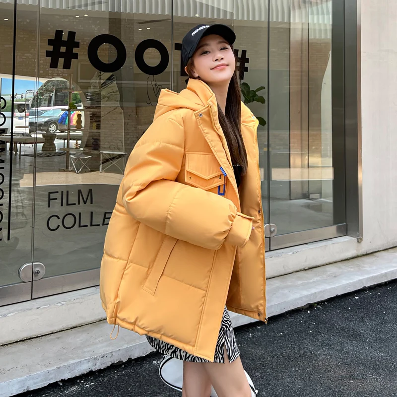 Thicken Warm Parka Loose Hooded Overcoat Cotton Padded New Women's Parkas Winter Jacket Coat Casual Jackets Outwear
Thicken Warm Parka Loose Hooded Overcoat Cotton Padded New Women's Parkas Winter Jacket Coat Casual Jackets Outwear
