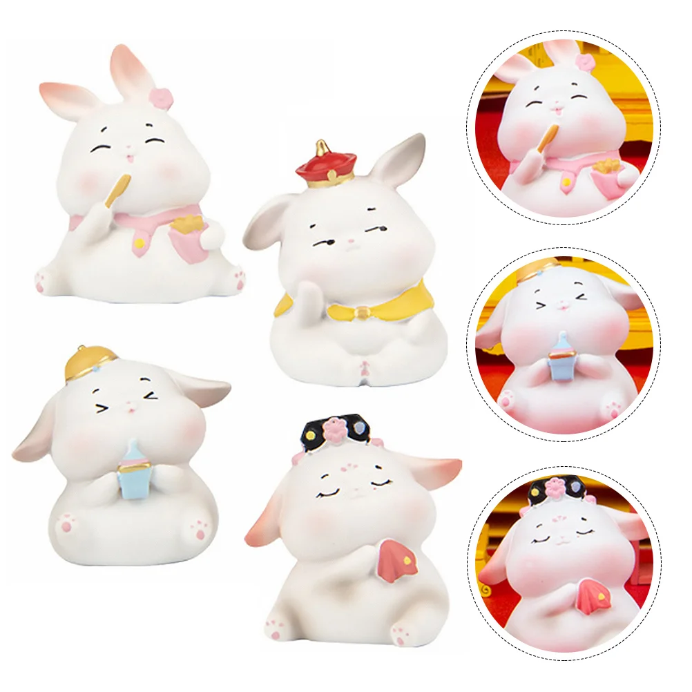 Rabbit Zodiac New Year Decor Mini Rabbits Chinese Statue Miniature Bunny Ornament Fengshui Animal Landscape Desk Dashboard Car
Rabbit Zodiac New Year Decor Mini Rabbits Chinese Statue Miniature Bunny Ornament Fengshui Animal Landscape Desk Dashboard Car