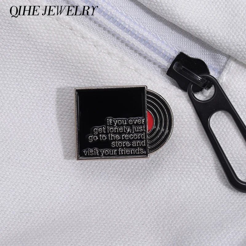 

Texts Tips Enamel Pin Brooch How To Stop Lonely A Positive Attitude Towards Life Brooches Lapel Badges Jewelry Women Kids Gifts