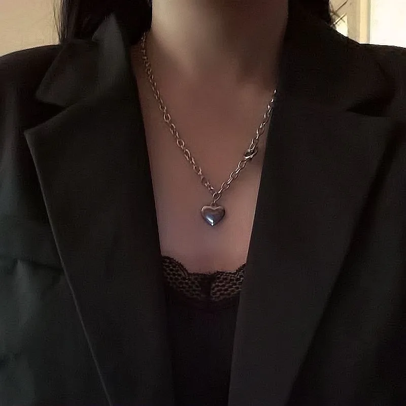 Hot Selling Heart Necklace Hip Hop Street Hipster Heart OT Choker Accessories Name Necklace Jewlery
Hot Selling Heart Necklace Hip Hop Street Hipster Heart OT Choker Accessories Name Necklace Jewlery