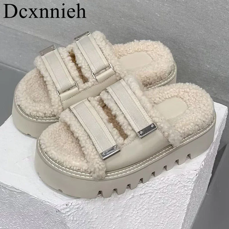 New Anti slip Thick Sole Slippers Women Fine Strap Combination Slippers Spring and Autumn Leisure Genuine Leather Sandals women
New Anti slip Thick Sole Slippers Women Fine Strap Combination Slippers Spring and Autumn Leisure Genuine Leather Sandals women