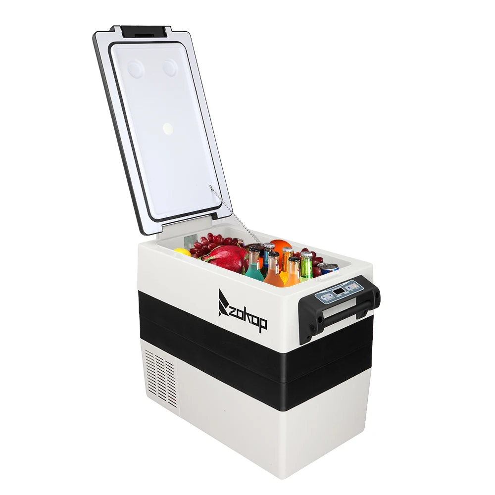 42L/52L Car Refrigerator Portable Travel Vehicle Stainless Steel Fridge Freezer For 12V 100-120V Car Compressor Cooling
42L/52L Car Refrigerator Portable Travel Vehicle Stainless Steel Fridge Freezer For 12V 100-120V Car Compressor Cooling