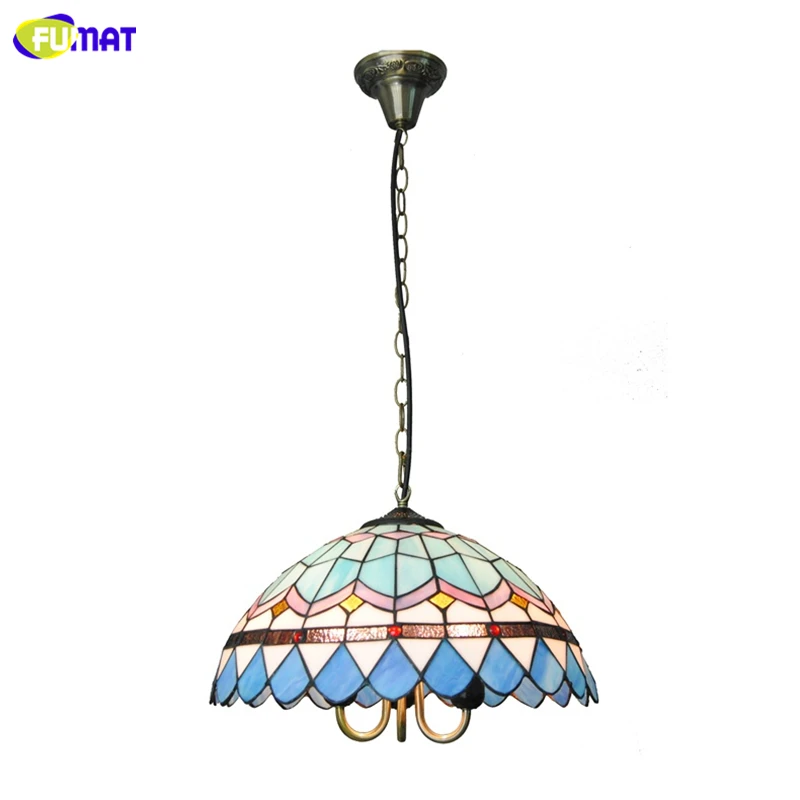 FUMAT Modern 16-inch Blue shade Pendant Lights Tiffany Stained Glass Light For Living Room Bed Room Coffee LED Pendant Lamps
FUMAT Modern 16-inch Blue shade Pendant Lights Tiffany Stained Glass Light For Living Room Bed Room Coffee LED Pendant Lamps