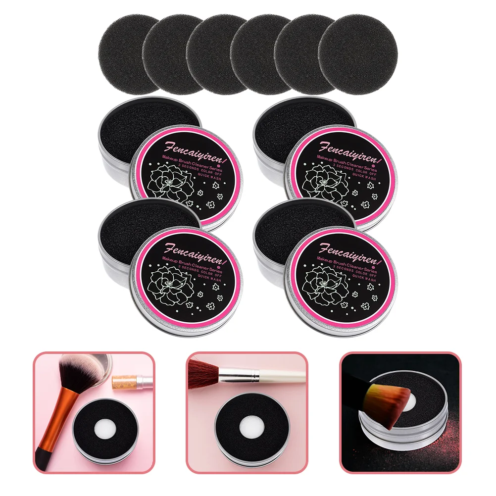 Brush Cleaner Makeup Sponge Cleaning Color Box Removal Pad Brushes Eyeshadow Dry Toolswitch Remover Case Boxes Washer Mat
Brush Cleaner Makeup Sponge Cleaning Color Box Removal Pad Brushes Eyeshadow Dry Toolswitch Remover Case Boxes Washer Mat