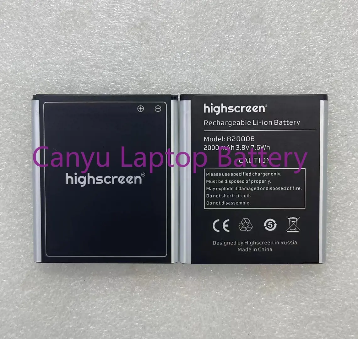 

100% высококачественный аккумулятор 2000 мАч B2000B для Highscreen WinWin win B2000B мобильный телефон Battery