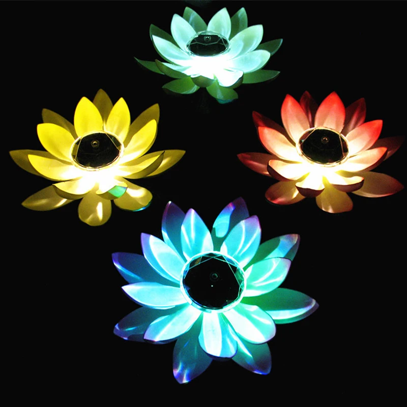 2pcs Solar Lotus Light LED Energy Saving Night Lamp Waterproof Garden Pool Pond Fountain Decoration Swimming Pool Flower Lights
2pcs Solar Lotus Light LED Energy Saving Night Lamp Waterproof Garden Pool Pond Fountain Decoration Swimming Pool Flower Lights