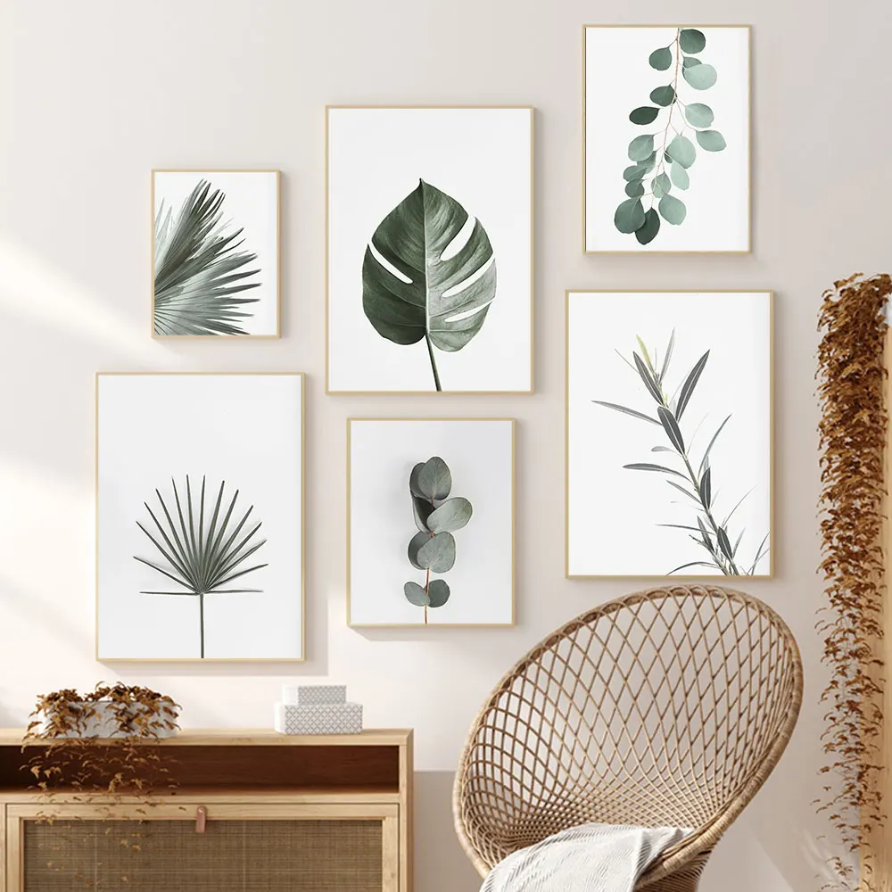 Green Monstera Painting Eucalyptus Leaf Poster Wall Art Canvas Picture Nordic Plant Poster for Living Room Bedroom Home Decor
Green Monstera Painting Eucalyptus Leaf Poster Wall Art Canvas Picture Nordic Plant Poster for Living Room Bedroom Home Decor