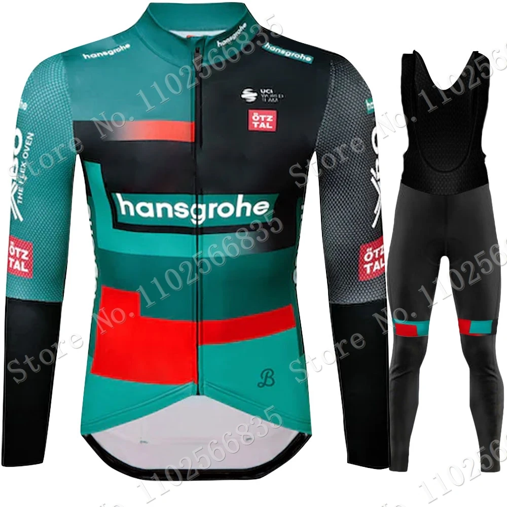 Комплект одежды для езды на велосипеде Hansgrohe Team 2023, летняя зеленая велосипедная одежда с длинным рукавом, дорожный костюм для езды на горном велосипеде, трикотажная одежда
Комплект одежды для езды на велосипеде Hansgrohe Team 2023, летняя зеленая велосипедная одежда с длинным рукавом, дорожный костюм для езды на горном велосипеде, трикотажная одежда