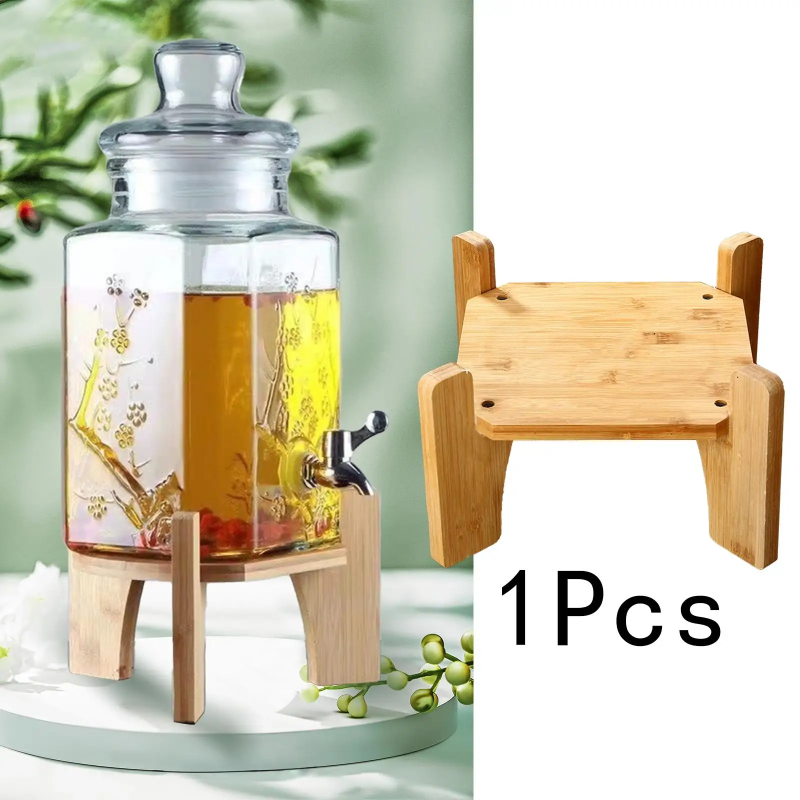 Drink Dispenser Stand Multipurpose Vase Holder Water Dispenser Rack Practical for Living Room Kitchen Desktop Restaurant Bar
Drink Dispenser Stand Multipurpose Vase Holder Water Dispenser Rack Practical for Living Room Kitchen Desktop Restaurant Bar