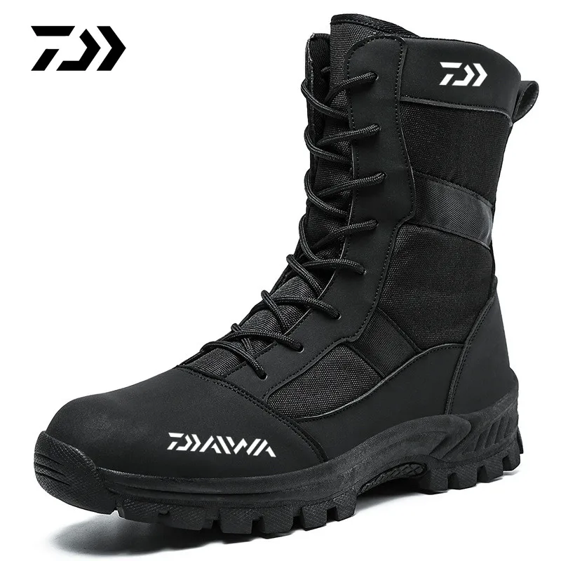 Daiwa Fishing Shoes Men's Boots High Top Military Boots Outdoor Hiking Shoes Daiwa Men Anti-collision Outdoor Fishing Shoes
Daiwa Fishing Shoes Men's Boots High Top Military Boots Outdoor Hiking Shoes Daiwa Men Anti-collision Outdoor Fishing Shoes
