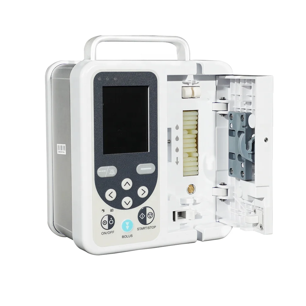 Portable flow control time display SP750 syringe infusion pump medical with alarm and reminder
Portable flow control time display SP750 syringe infusion pump medical with alarm and reminder
