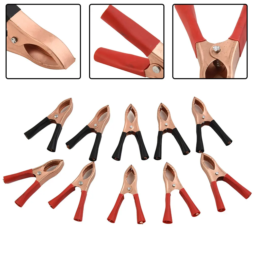 20pcs Car Alligator Clips Battery Clamps Crocodile Clips Aligator Clips Connector Socket Plugs 30A 70mm
20pcs Car Alligator Clips Battery Clamps Crocodile Clips Aligator Clips Connector Socket Plugs 30A 70mm