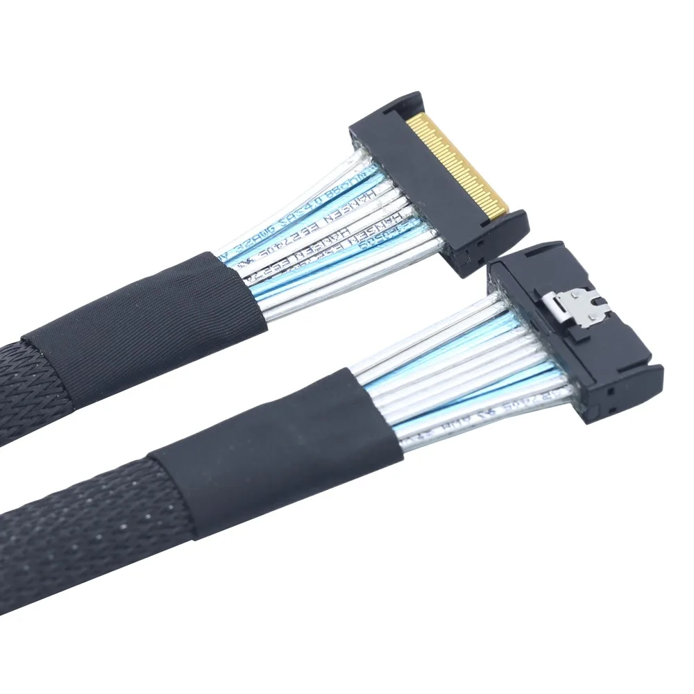 Кабель для передачи данных SlimlSAS MCIO SFF-8654 8I 5,0 74P PCIE к MCIO 8654 Extender
Кабель для передачи данных SlimlSAS MCIO SFF-8654 8I 5,0 74P PCIE к MCIO 8654 Extender