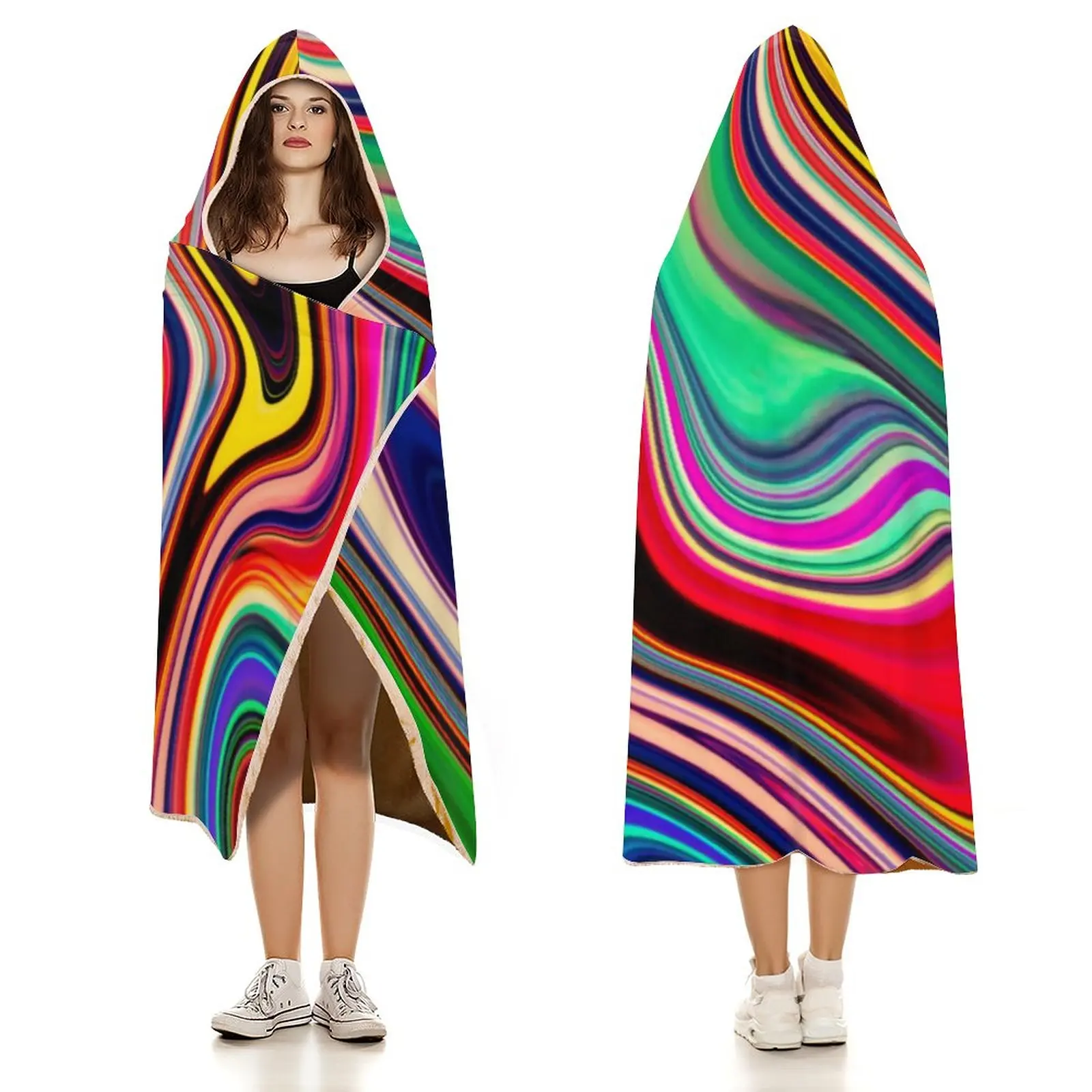 Abstract Print Flannel Blanket Hooded Warm Soft Colorful Marble Throw Blanket Spring Camping Bedroom Funny Bedspread
Abstract Print Flannel Blanket Hooded Warm Soft Colorful Marble Throw Blanket Spring Camping Bedroom Funny Bedspread