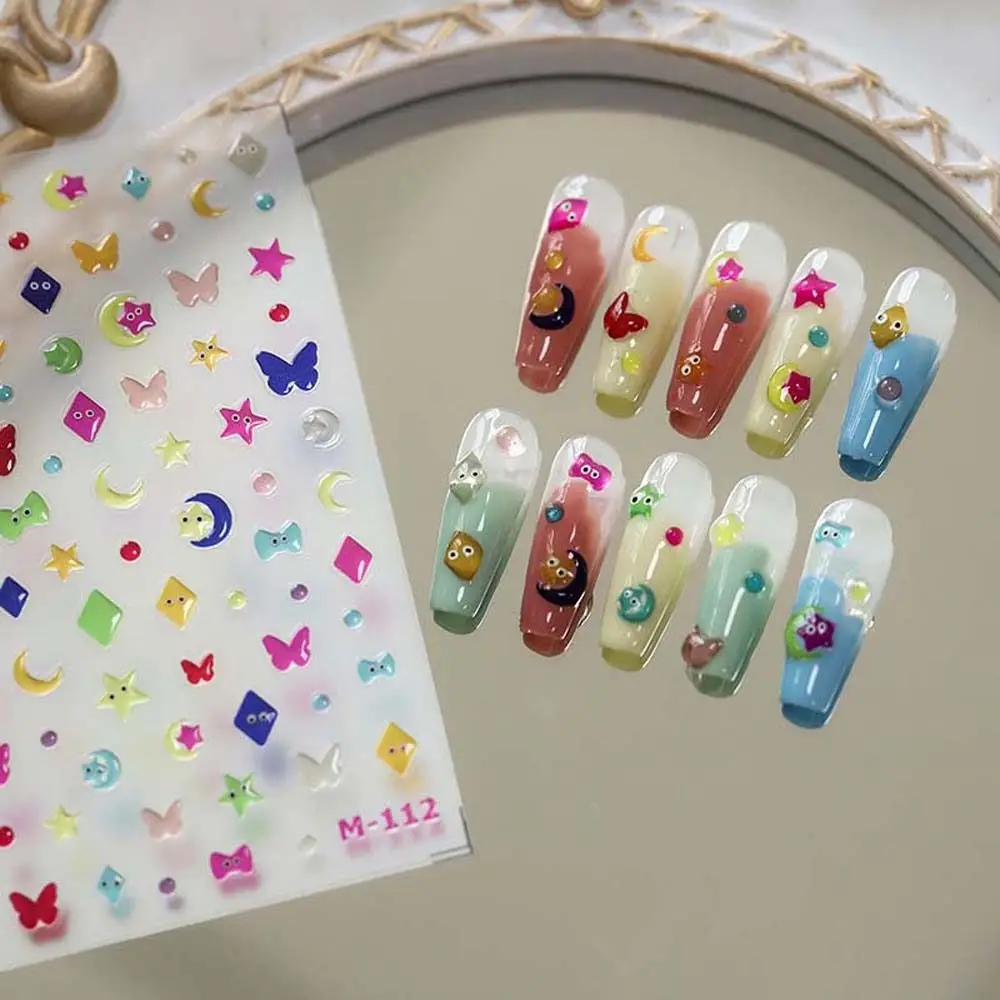 Cartoon Nail Decals Butterfly Nail Accessories Soft Adhesive Nail Decoration for for Women Nail Salon DIY Nail Art Gift
Cartoon Nail Decals Butterfly Nail Accessories Soft Adhesive Nail Decoration for for Women Nail Salon DIY Nail Art Gift