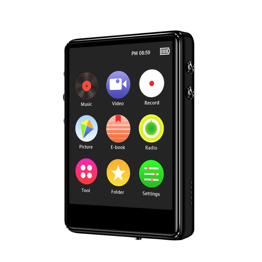 Mp3-плеер с экраном 2,4 дюйма и Bluetooth, музыкальный проигрыватель с полным сенсорным экраном, металлический, без потери качества, поддержка элек...
Mp3-плеер с экраном 2,4 дюйма и Bluetooth, музыкальный проигрыватель с полным сенсорным экраном, металлический, без потери качества, поддержка элек...