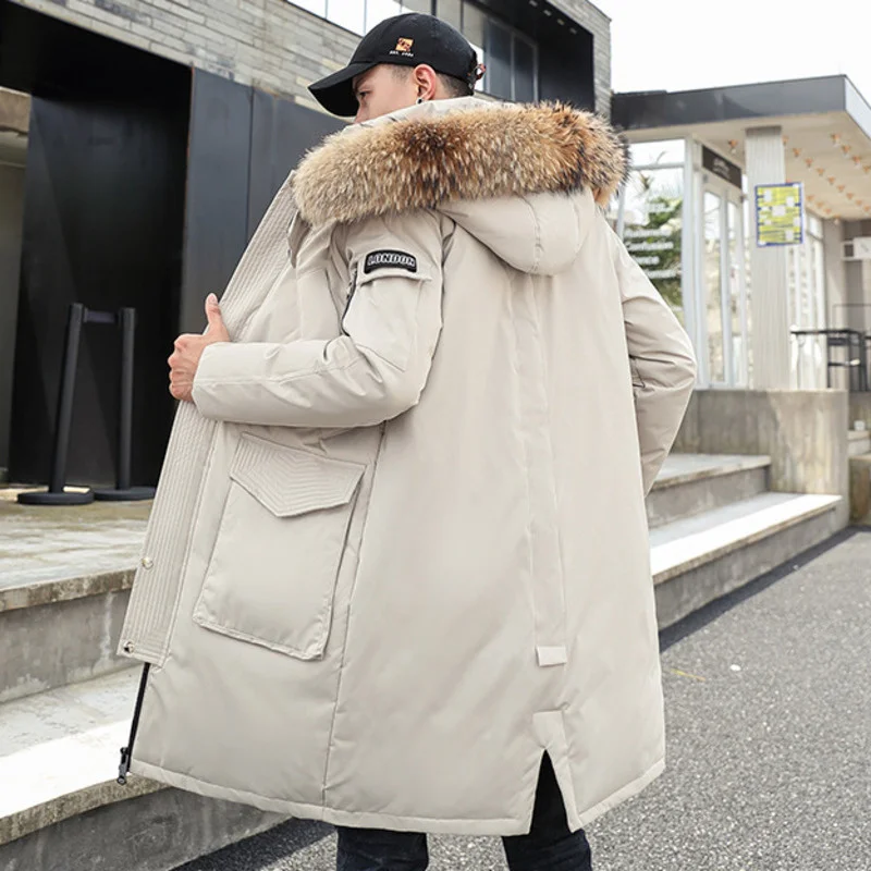 Куртка пуховая белая унисекс, модная утепленная Длинная шерстяная куртка с большими карманами в Корейском стиле, для мужчин и женщин
Куртка пуховая белая унисекс, модная утепленная Длинная шерстяная куртка с большими карманами в Корейском стиле, для мужчин и женщин