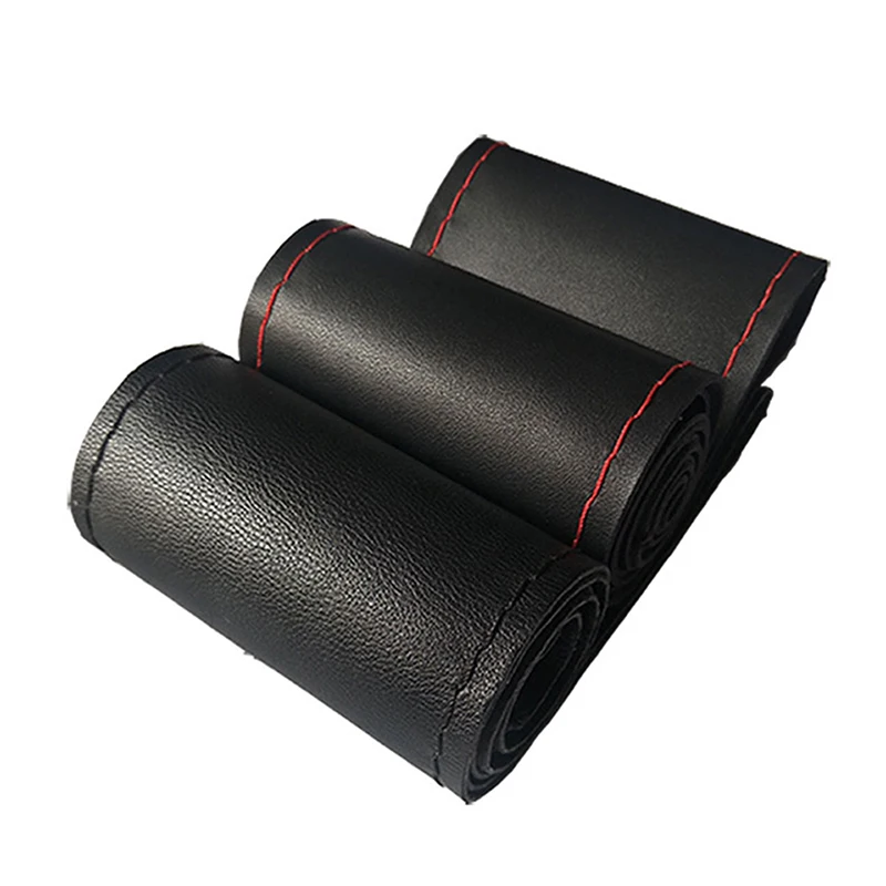 DIY Car Steering Wheel Covers Braid On Soft Artificial Leather Car Covers With Thread Auto Accessories
DIY Car Steering Wheel Covers Braid On Soft Artificial Leather Car Covers With Thread Auto Accessories