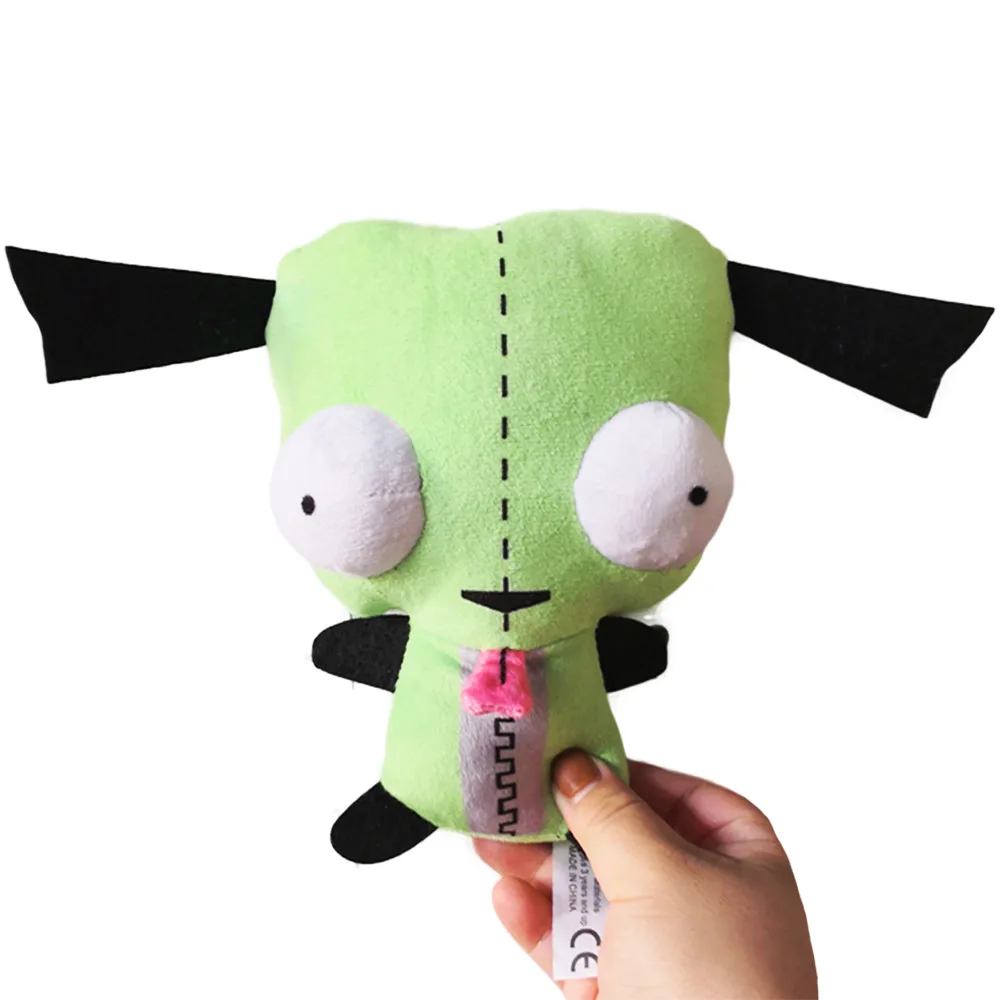 20cm 3D Eyes Green Alien Invader. Zim Jill Dog Plush Toy Soft Stuffed Animal Baby Doll Children Birthday Gift
20cm 3D Eyes Green Alien Invader. Zim Jill Dog Plush Toy Soft Stuffed Animal Baby Doll Children Birthday Gift