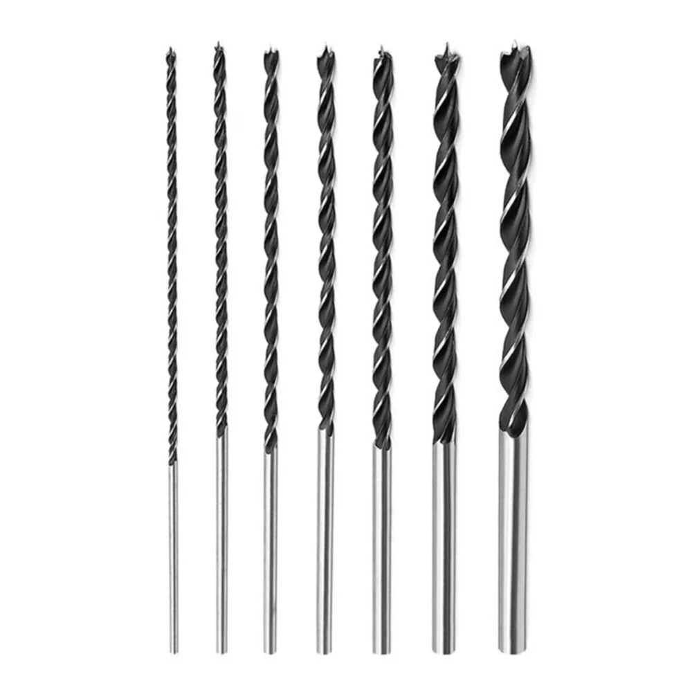 7pcs 200mm Extra Long Rolled Wood Brad Point Drill Bit Set Woodworking Spiral Drill Bit With Center Point 4-12mm Woodworking Too
7pcs 200mm Extra Long Rolled Wood Brad Point Drill Bit Set Woodworking Spiral Drill Bit With Center Point 4-12mm Woodworking Too