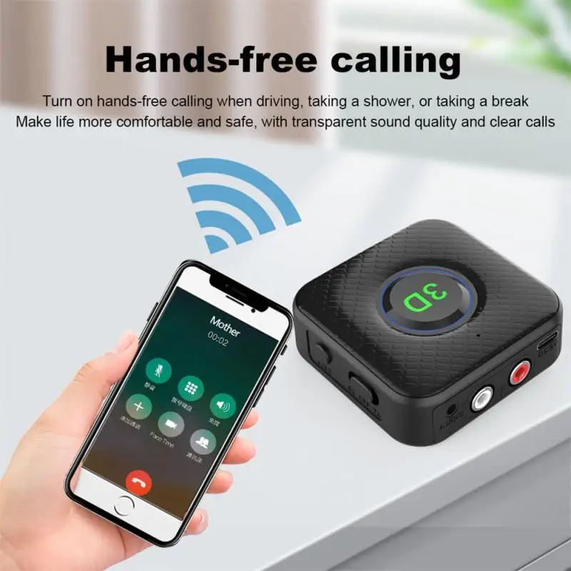 High-definition Call Audio Adapter 250mah Long Battery Life Transmitter -compatible 5.1 For Android Ios 250MAH
High-definition Call Audio Adapter 250mah Long Battery Life Transmitter -compatible 5.1 For Android Ios 250MAH