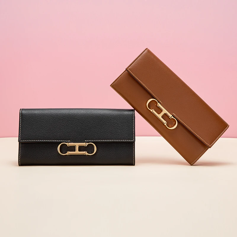 CHCH Luxury Designer Women's Wallet Genuine Leather Clutches Coin Purse Card Holder Zipper Long Wallets Bags
CHCH Luxury Designer Women's Wallet Genuine Leather Clutches Coin Purse Card Holder Zipper Long Wallets Bags