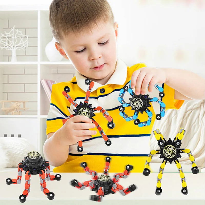 Rotating Decompression Toy for Kids, Transformable ABS Hand Spinner, Practical, Fingertip, Sensory Mechanical Gyroscope,
Rotating Decompression Toy for Kids, Transformable ABS Hand Spinner, Practical, Fingertip, Sensory Mechanical Gyroscope,