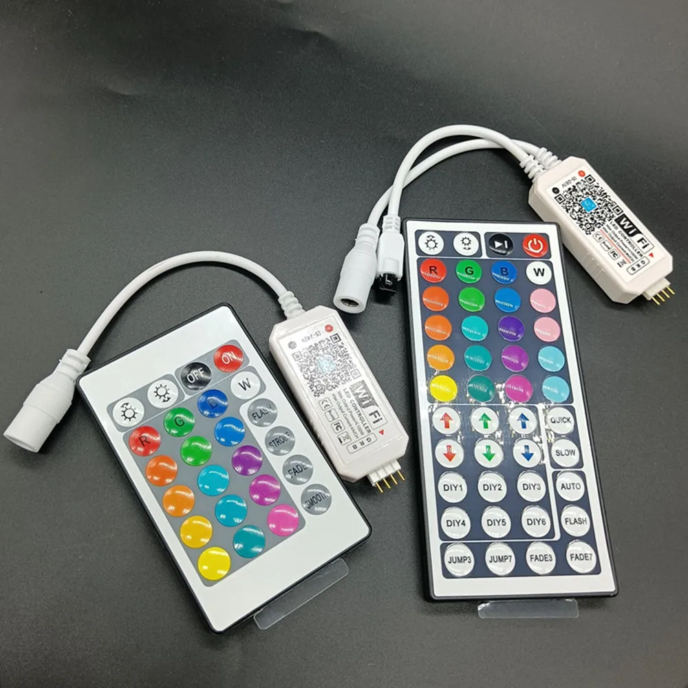DC5V 12V 24V RGB Led Wifi Controller RGBW RGBWW Bluetooth WiFi LED Controller For 5050 2835 WS2811 WS2812B Led Strip
DC5V 12V 24V RGB Led Wifi Controller RGBW RGBWW Bluetooth WiFi LED Controller For 5050 2835 WS2811 WS2812B Led Strip