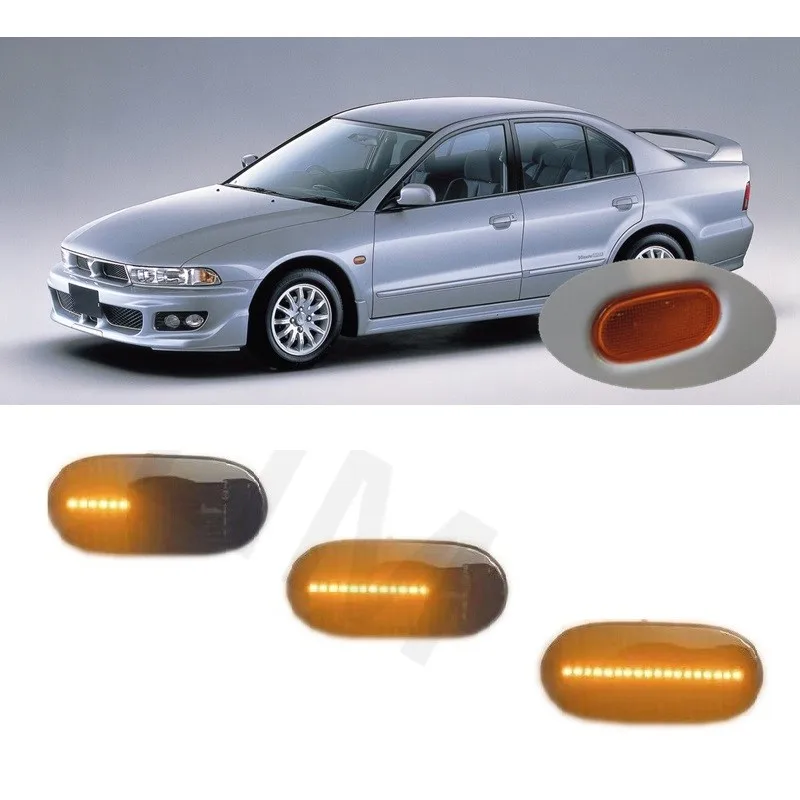for Mitsubishi Aspire EA EC 1998 1999 2000 2001 2002 2003 Dynamic LED Indicator Side Marker Signal Light Lamp Tuning
for Mitsubishi Aspire EA EC 1998 1999 2000 2001 2002 2003 Dynamic LED Indicator Side Marker Signal Light Lamp Tuning