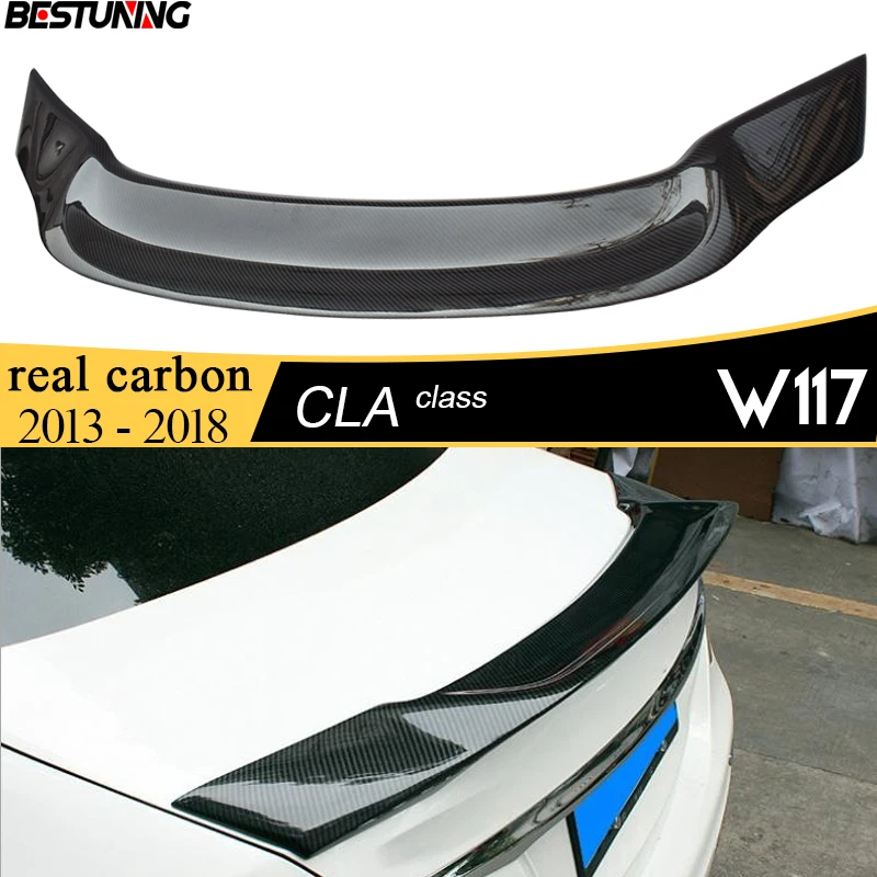 3*3 Real Carbon Fiber Rear Spoiler for Mercedes CLA Class 2013 - 2018 4-Door Sedan W117 C117 CLA 200 CLA 220 CLA 250 CLA 45 AMG
3*3 Real Carbon Fiber Rear Spoiler for Mercedes CLA Class 2013 - 2018 4-Door Sedan W117 C117 CLA 200 CLA 220 CLA 250 CLA 45 AMG