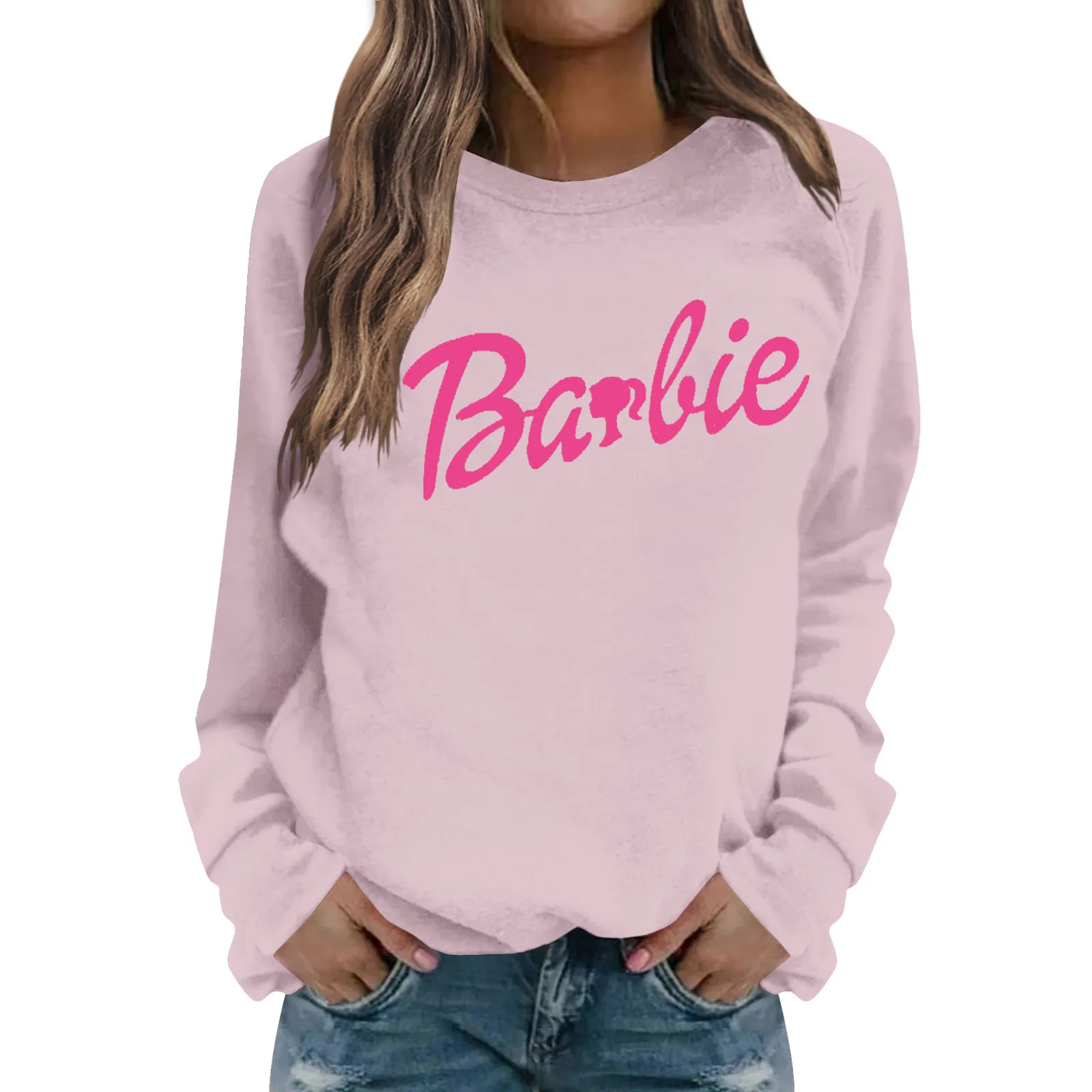 Женская Повседневная Толстовка с круглым вырезом, Элегантные дизайнерские футболки, удобная Легкая Повседневная футболка в стиле ретро с регулировкой 
Женская Повседневная Толстовка с круглым вырезом, Элегантные дизайнерские футболки, удобная Легкая Повседневная футболка в стиле ретро с регулировкой