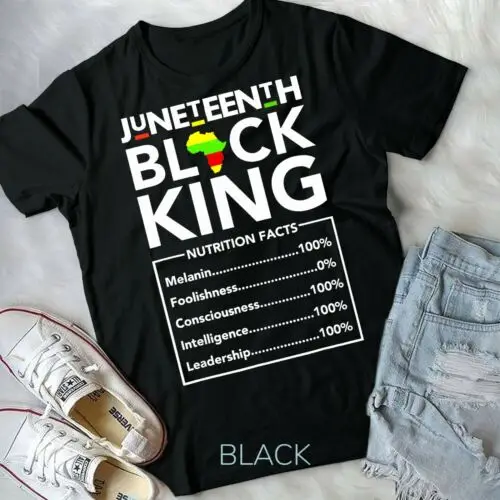 Футболка унисекс june14black King с питательными фактами для мужчин мальчиков папы сына