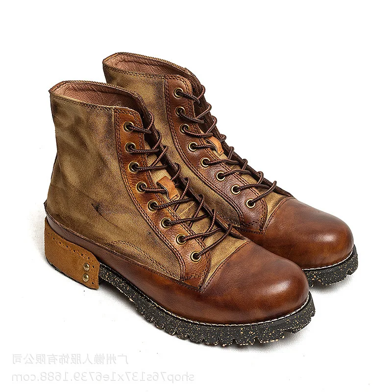 Cowhide Autumn Winter High Quality Genuine Leather Combat Boots Men Ankle Boots Army Boots Fashion Casual Designer Shoes Mens
Cowhide Autumn Winter High Quality Genuine Leather Combat Boots Men Ankle Boots Army Boots Fashion Casual Designer Shoes Mens