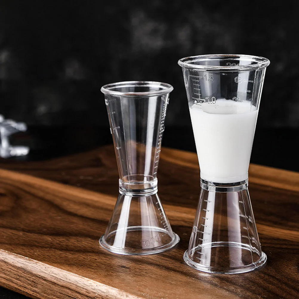 5 Pcs Plastic Double-ended Measuring Cup Cups Bar Cocktail Jigger Ounce Tool Bartender Martini Glass
5 Pcs Plastic Double-ended Measuring Cup Cups Bar Cocktail Jigger Ounce Tool Bartender Martini Glass