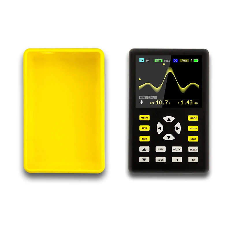 FNIRSI-5012H 2.4-inch Screen Digital Oscilloscope 500MS/s Sampling Rate 100MHz Analog Bandwidth Support Waveform Storage
FNIRSI-5012H 2.4-inch Screen Digital Oscilloscope 500MS/s Sampling Rate 100MHz Analog Bandwidth Support Waveform Storage