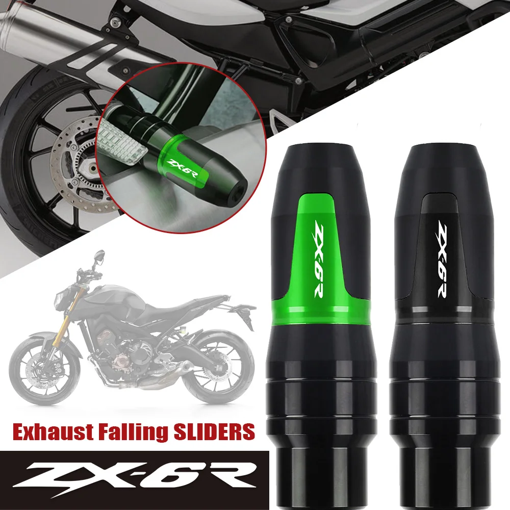 FOR KAWASAKI ZX6R ZX-6R 2000 2001 2002 2003 2004 2005 2006-2020 accessories Exhaust Frame Sliders Crash Pads Falling Protector
FOR KAWASAKI ZX6R ZX-6R 2000 2001 2002 2003 2004 2005 2006-2020 accessories Exhaust Frame Sliders Crash Pads Falling Protector