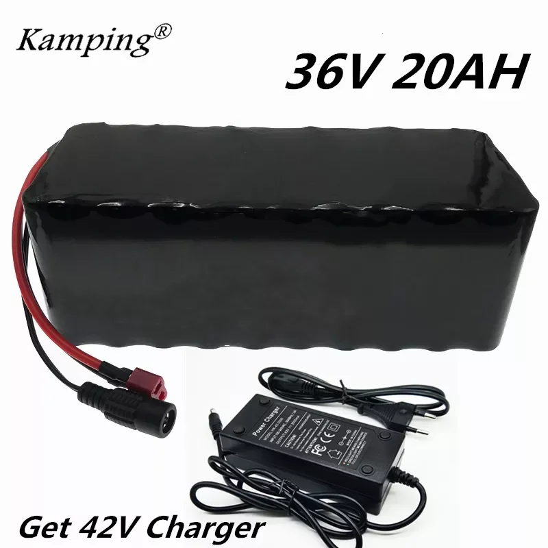KAM PING 36V 20AH Electric Bicycle Battery Built-in 20A BMS Lithium Battery Pack 36 Volt 2A Charging Ebike Battery + 42v Charger
KAM PING 36V 20AH Electric Bicycle Battery Built-in 20A BMS Lithium Battery Pack 36 Volt 2A Charging Ebike Battery + 42v Charger