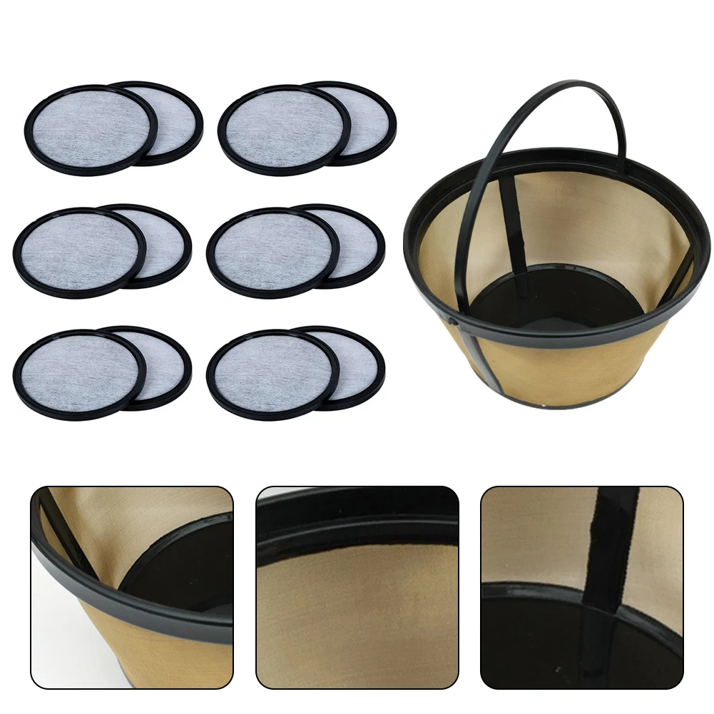 12Pcs Coffee Filter Professional Filters Paper For Mr.Coffee Machines With Reusable Basket Charcoal Water Filter Disks Tea Tools
12Pcs Coffee Filter Professional Filters Paper For Mr.Coffee Machines With Reusable Basket Charcoal Water Filter Disks Tea Tools