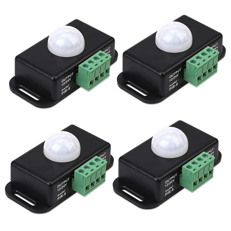 Light Strip Motion Sensor Switch, DC12V - 24V, Infrared Motion Sensor, Motion Detector Switch For Kitchen Stairs (2Pc)
Light Strip Motion Sensor Switch, DC12V - 24V, Infrared Motion Sensor, Motion Detector Switch For Kitchen Stairs (2Pc)