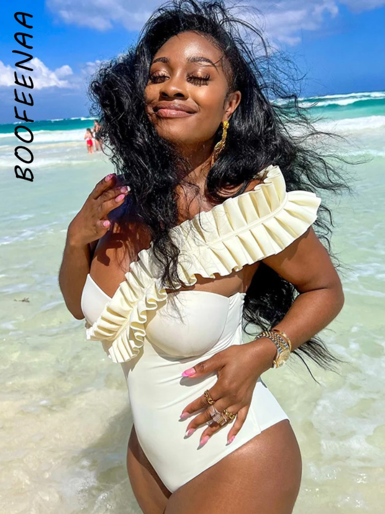 BOOFEENAA Ruffled One Shoulder Bodysuit Sexy Holiday Swim Wear Beach Outfits for Women 2022 Summer Clothing Bodycon Tops C85DF16
BOOFEENAA Ruffled One Shoulder Bodysuit Sexy Holiday Swim Wear Beach Outfits for Women 2022 Summer Clothing Bodycon Tops C85DF16