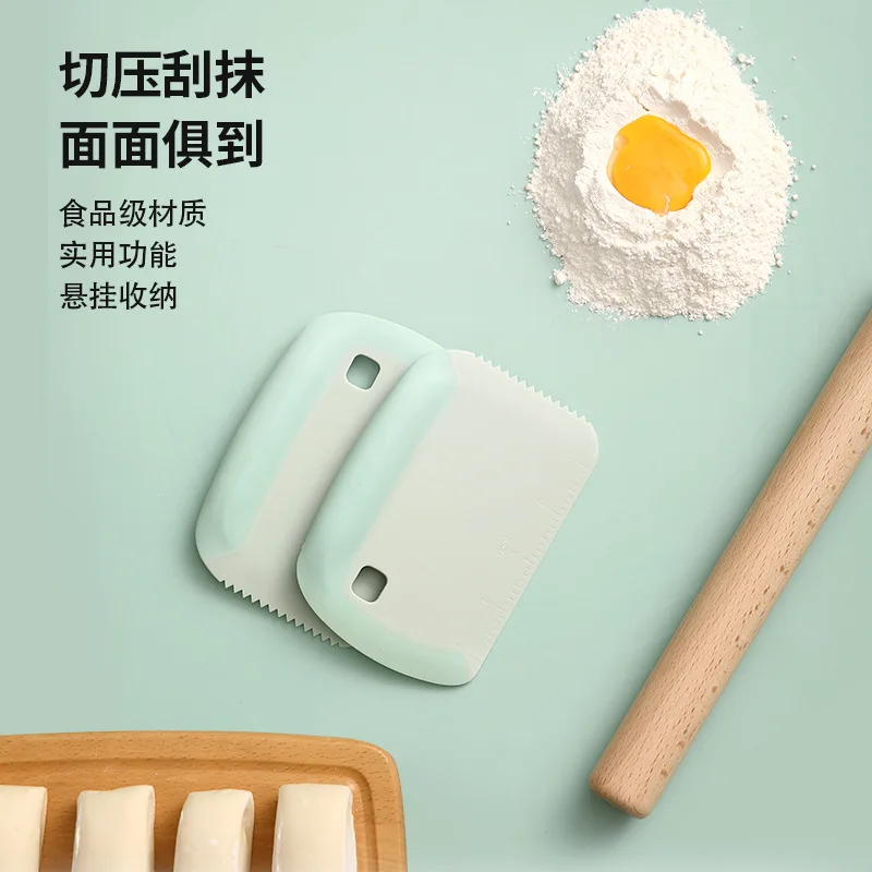 Youpin 2pcs Multifunctional Noodle Cutter Baking Scraper With Scale Bread Pizza cutter tool Suspensible PP+TPE Cutter
Youpin 2pcs Multifunctional Noodle Cutter Baking Scraper With Scale Bread Pizza cutter tool Suspensible PP+TPE Cutter