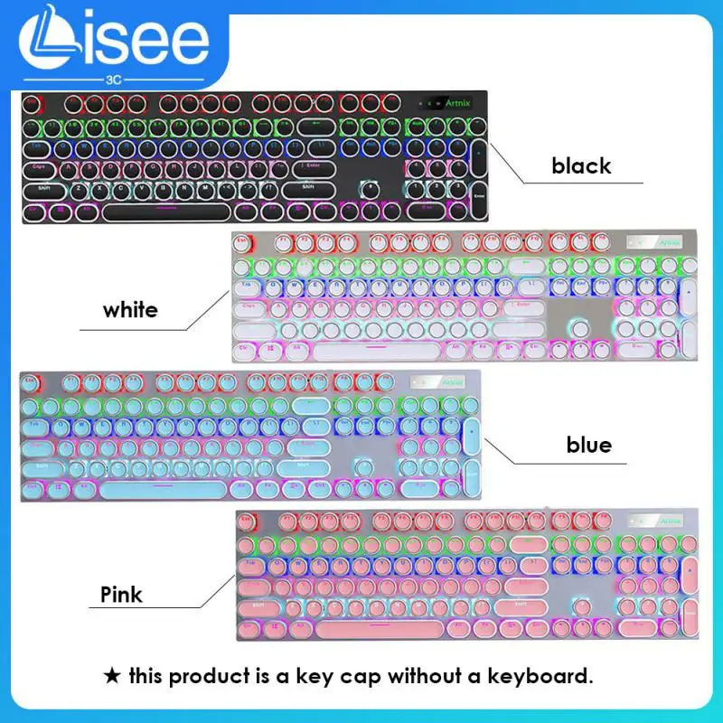 Punk Personalized Retro Character Transparent Key Cap 104 Key Round Electroplated Metal Texture Mechanical Keyboard Cap
Punk Personalized Retro Character Transparent Key Cap 104 Key Round Electroplated Metal Texture Mechanical Keyboard Cap