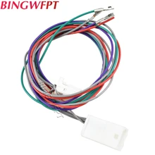 For Toyota Wish Corolla Yaris connecting spiral cable and DVD navigation cable lime