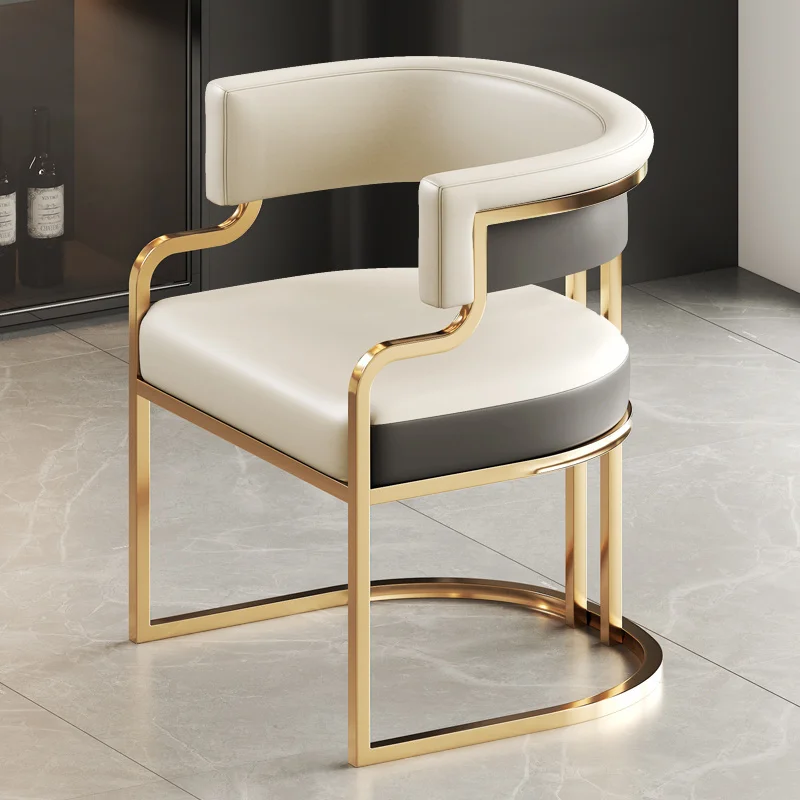 Modern Luxury Dining Chairs Comfortable Gold Legs Adults Elbow Support Chairs Designer Unique Silla Plegable Indoor Supplies
Modern Luxury Dining Chairs Comfortable Gold Legs Adults Elbow Support Chairs Designer Unique Silla Plegable Indoor Supplies