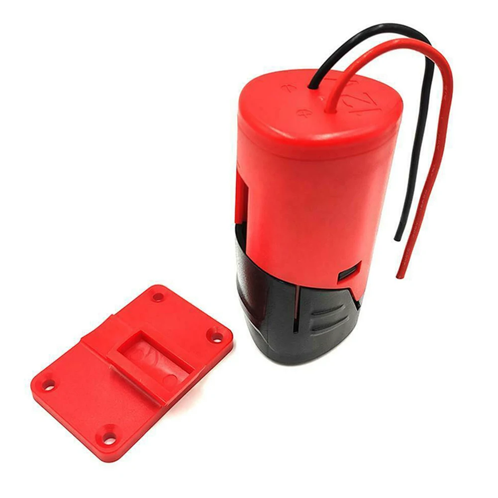 Адаптер питания для аккумулятора Milwaukee M12 10,8-12 В, адаптер док-станции с 14 Awg, цвет красный
Адаптер питания для аккумулятора Milwaukee M12 10,8-12 В, адаптер док-станции с 14 Awg, цвет красный