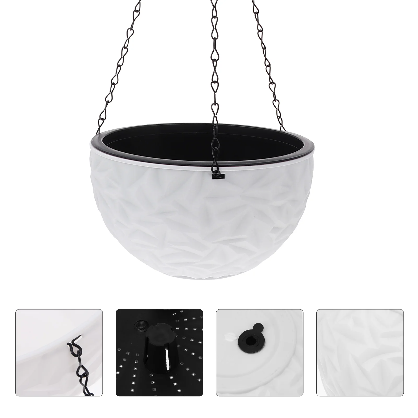 Drill Surface Hanging Flower Pot Home Flowerpot Suspension Container Balcony
Drill Surface Hanging Flower Pot Home Flowerpot Suspension Container Balcony
