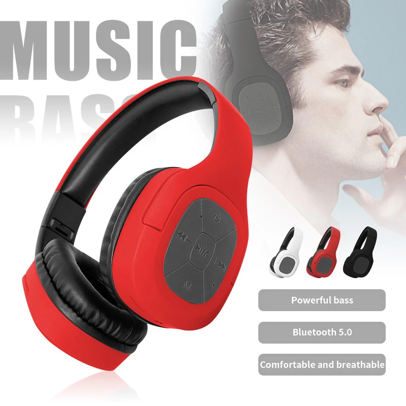 Headphones Bluetooth-compatible Earphones Wireless Headphones Stereo Foldable Sport Earphone Mice Headset Handfree MP3 TV Player
Headphones Bluetooth-compatible Earphones Wireless Headphones Stereo Foldable Sport Earphone Mice Headset Handfree MP3 TV Player